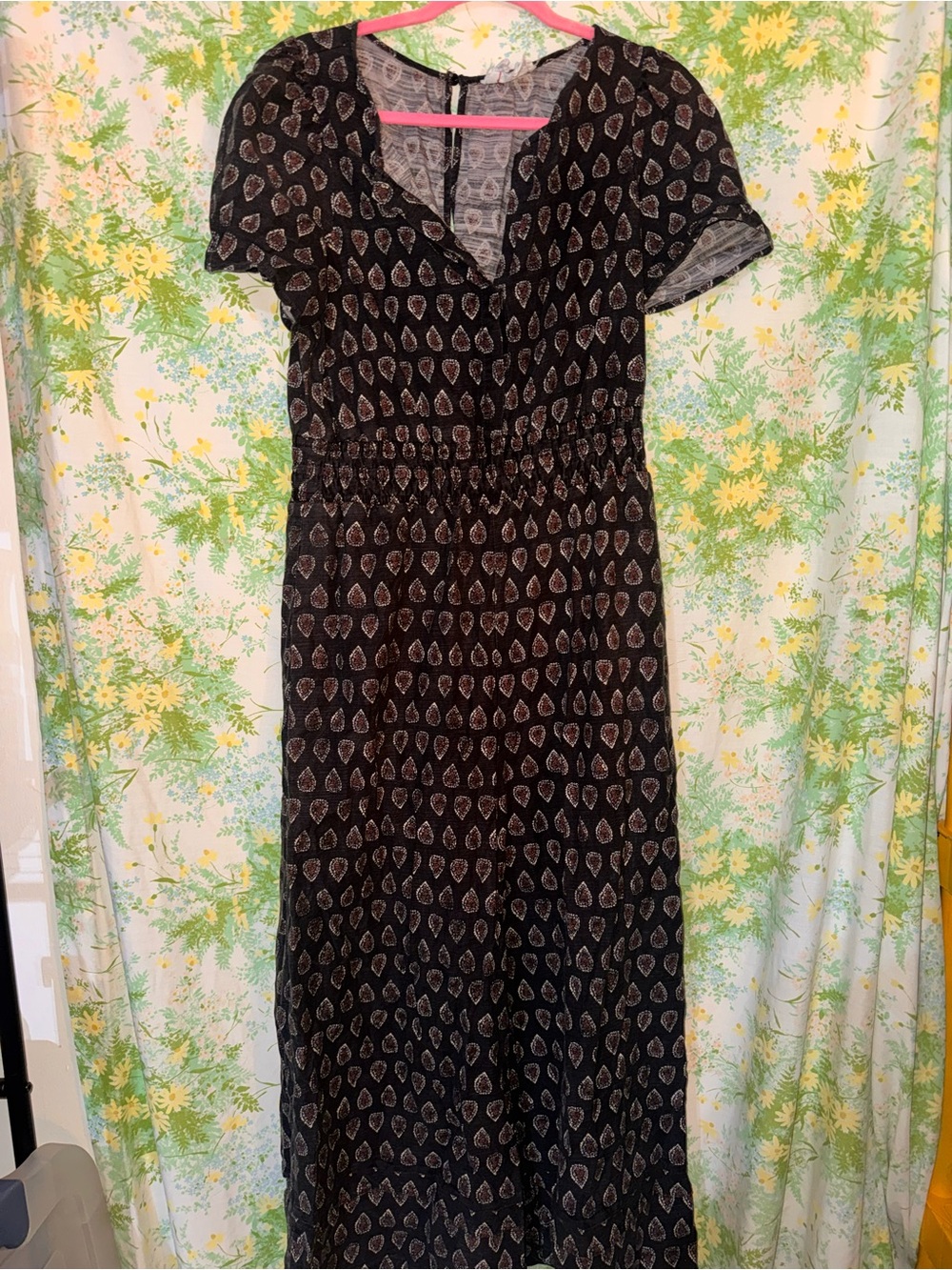 Anthropology Boho Women’s Jumpsuit Romper With Pockets Size Medium